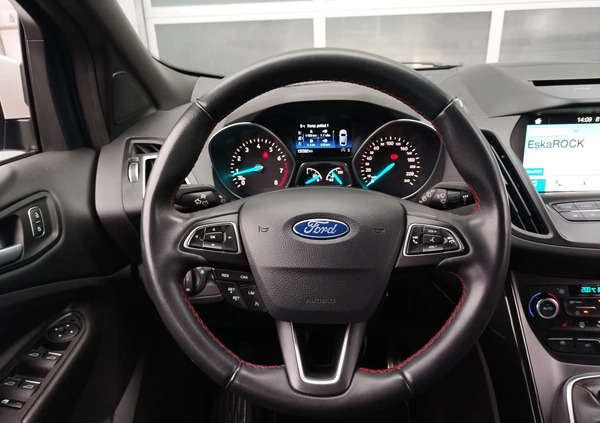 Ford Kuga cena 78900 przebieg: 137000, rok produkcji 2018 z Sierpc małe 211